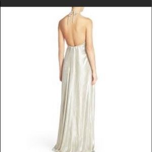 Nouvelle Amsale Gold Dress - Short/Low back